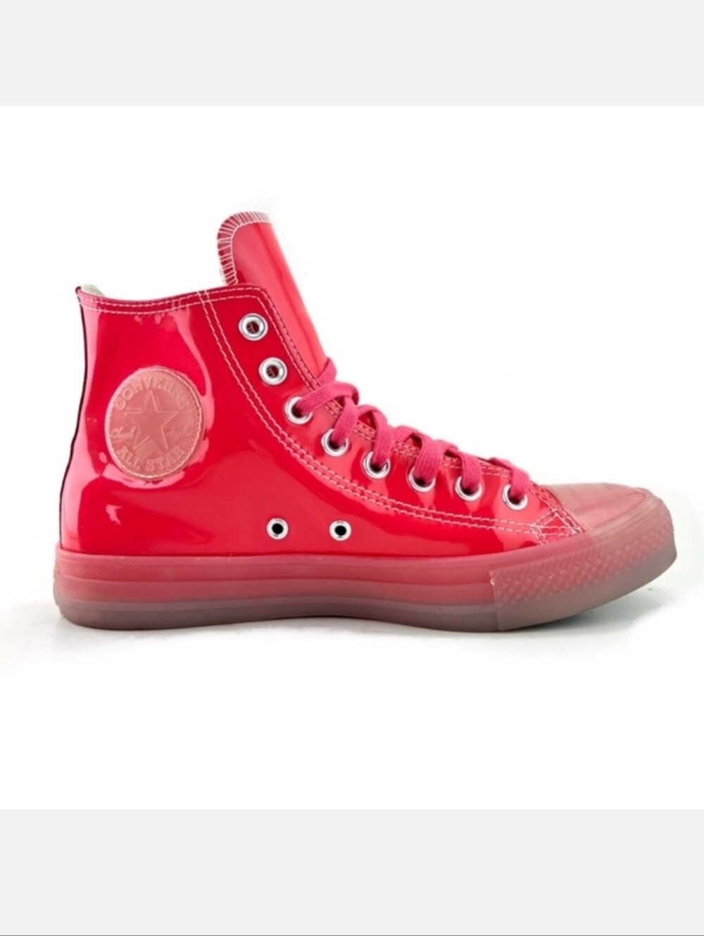 Converse | Chuck Taylor All Star High Patent Leather - Strawberry Jam
